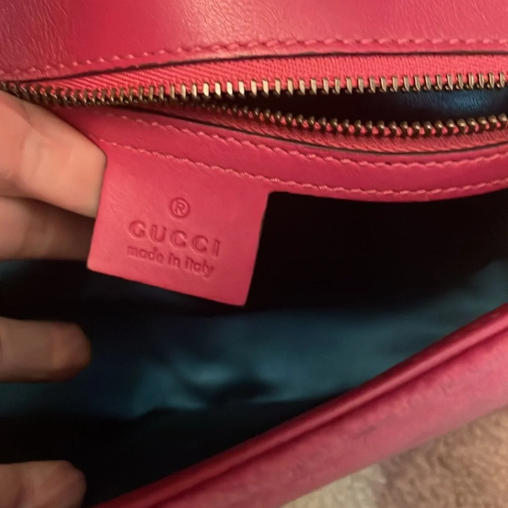 For Baefia! Gucci Marmont pink velvet - Picture 10 of 13